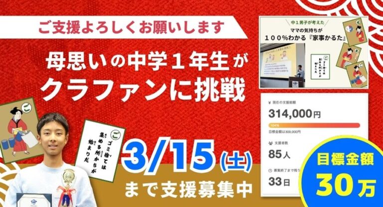 クラウドファンディング実績5